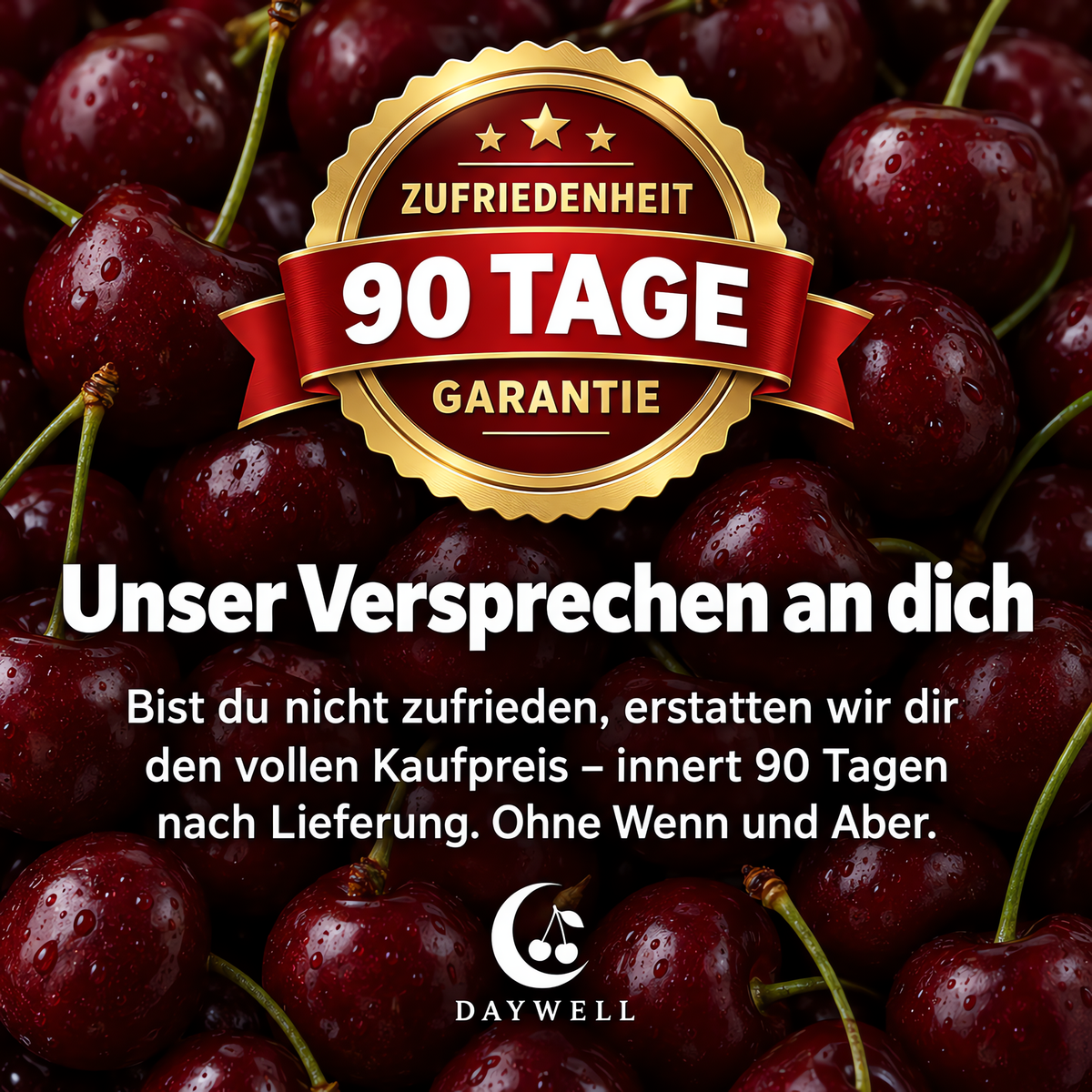 Daywell 90 Tage Zufriedenheitsgarantie